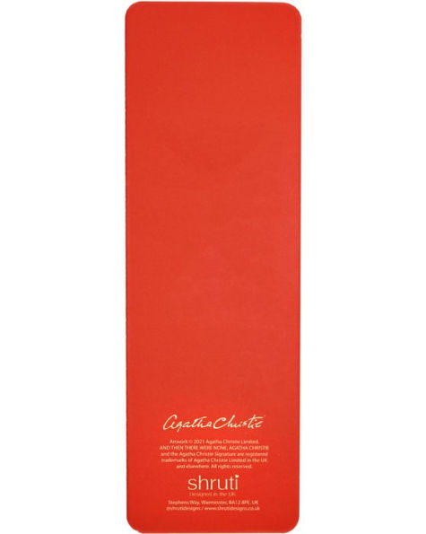 Bookmark Paper - Agatha Christie (There were None)