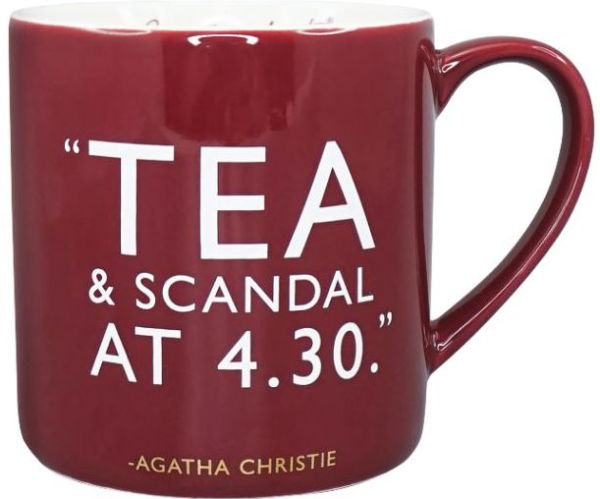 Mug Standard Boxed (14 floz) - Tea & Scandal (Agatha Christie)