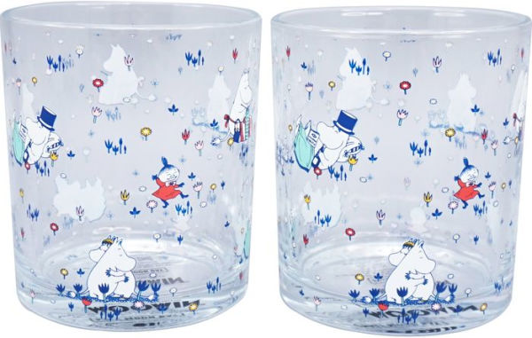 Glasses Set of 2 Boxed (300ml) - Moomin