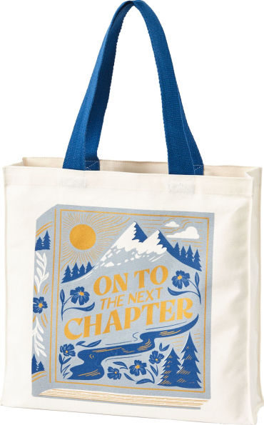 On to the Next Chapter Tote