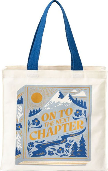 On to the Next Chapter Tote