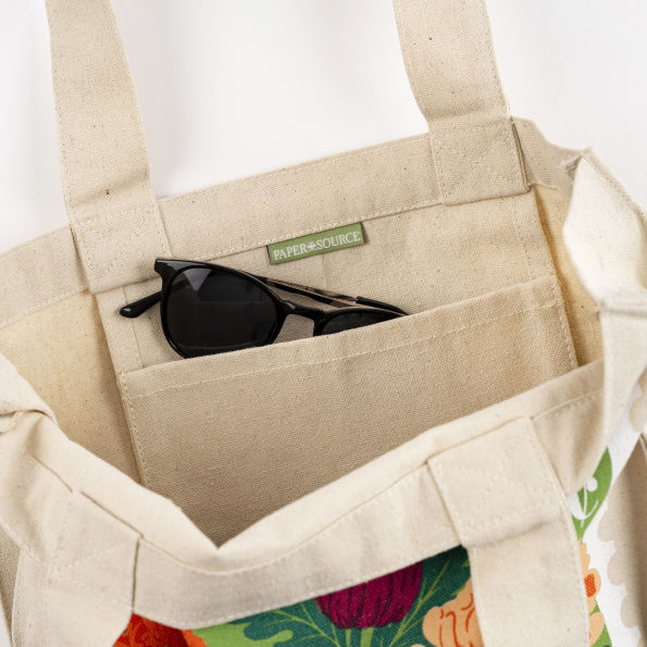 Chrysanthemums Canvas Tote Exclusive