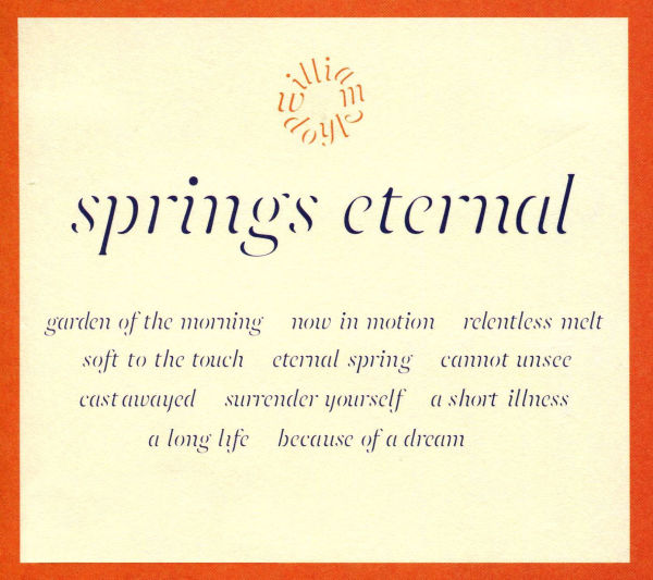 Springs Eternal