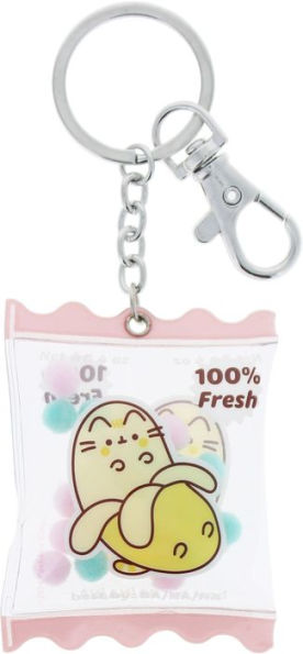 Pusheen Fruits Keyring