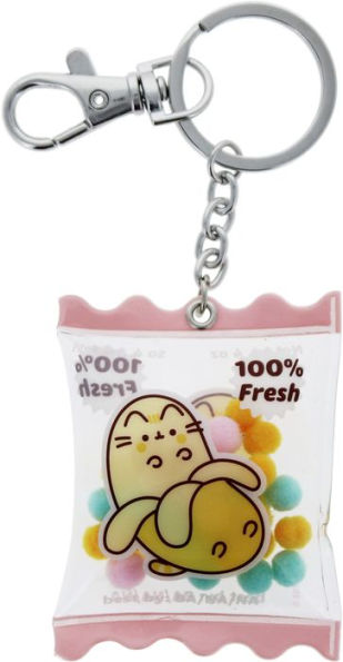 Pusheen Fruits Keyring