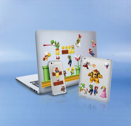 Super Mario Bros Gadget Decals By Paladone Barnes Noble - paper mario paper mario 2 decal roblox