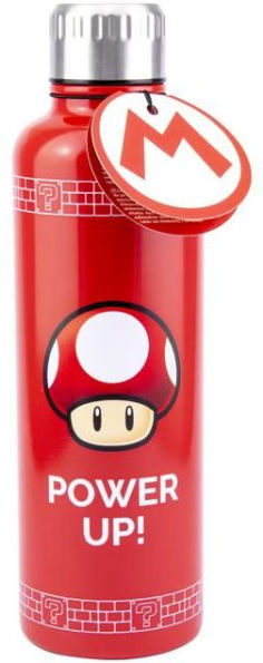 Super Mario Power Up Water Bottle