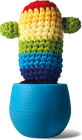 Alternative view 4 of Crochet cactai - rainbow design