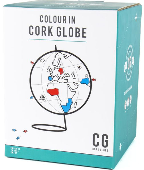 Color In Cork Globe