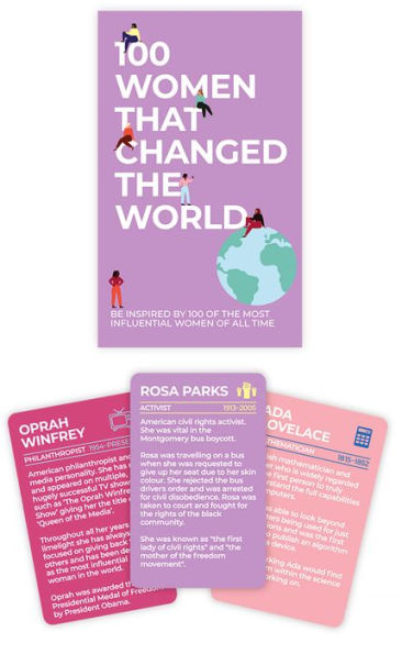 100 Women That Changed the World Card Deck