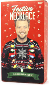 Title: Festive Light Bulb Necklace