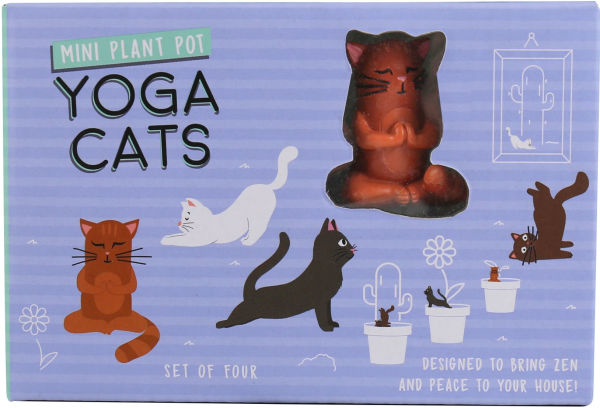 Yoga Cat Planters