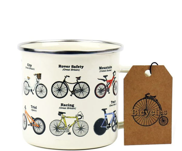 Bikes - Enamel Mug