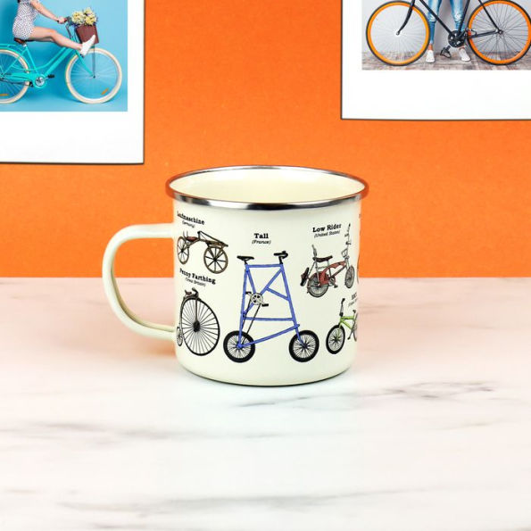 Bikes - Enamel Mug