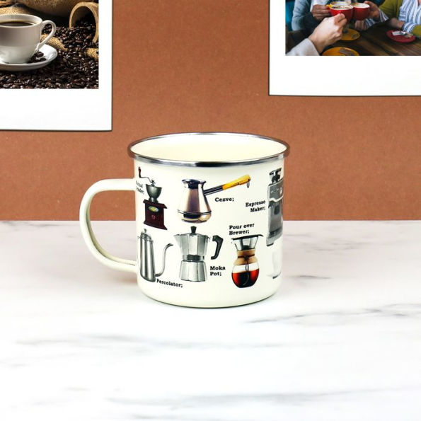 Coffee Enamel Mug