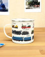 Alternative view 3 of Trains - Enamel Mug