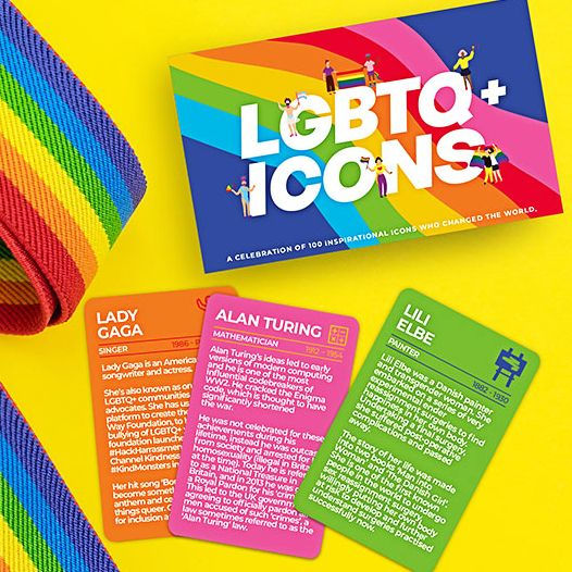 LGBTQ+ Icons Card Deck