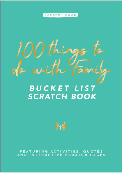 Bucket List Scratch Book - Family Edition
