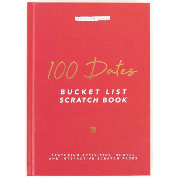 100 Dates Bucket List Scratch Book