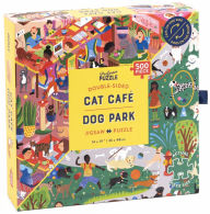Title: Cat Café & Dog Park 500pc Jigsaw
