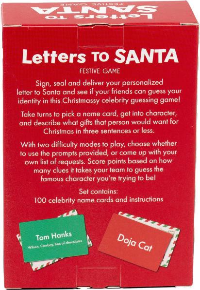 Letters to Santa Festive Game