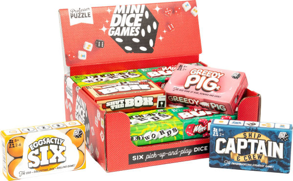 Mini Dice Games- 18ct. Display