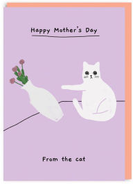 Mother's Day Greeting Card From the Cat
