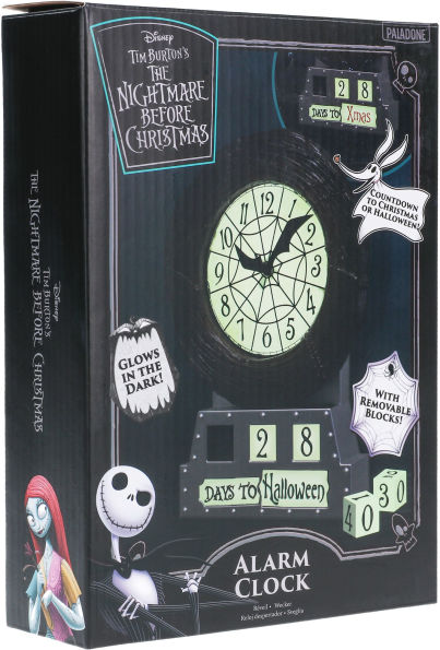 Nightmare Before Christmas Glow-In-the-Dark Clock