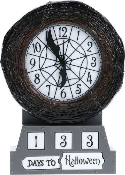 Nightmare Before Christmas Glow-In-the-Dark Clock