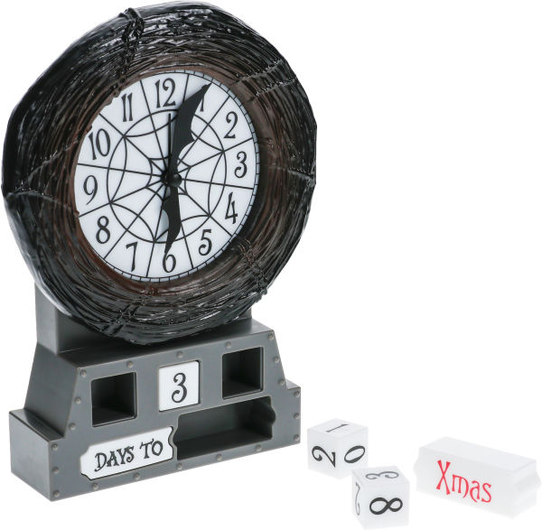 Nightmare Before Christmas Glow-In-the-Dark Clock