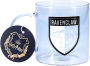 HARRY POTTER RAVENCLAW COLORED GLASS MUG