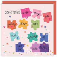 Title: Puzzle Apart Friendship Greeting Card