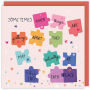 Puzzle Apart Friendship Greeting Card