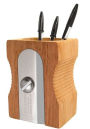 Wooden Pencil Pot Desk Tidy