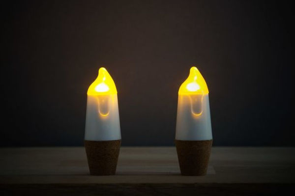 USB Rechargeable Bottle Light Candle