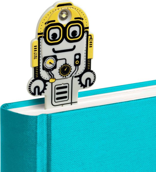 Flexilight Pals Robot Grey Booklight