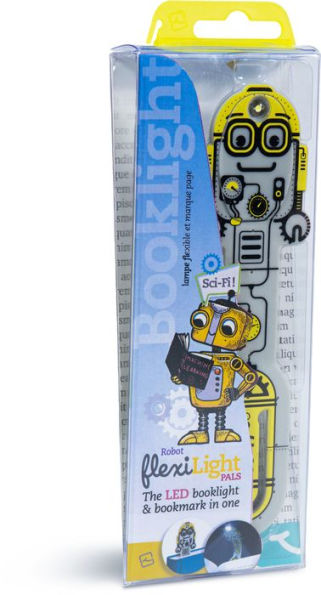 Flexilight Pals Robot Grey Booklight