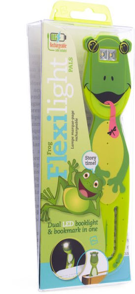 Flexilight Rechargeable Pals Frog Booklight
