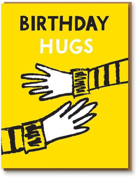 WOW - Birthday Hugs Greeting Card