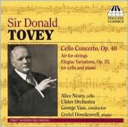 Sir Donald Tovey: Cello Concerto Op. 40