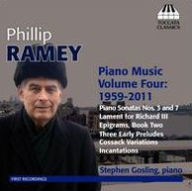 Title: Philip Ramey: Piano Music, Vol. 4 - 1959-2011, Artist: Stephen Gosling