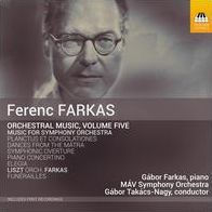 Ferenc Farkas: Orchestral Music, Vol. 5 - Music for Symphony Orchestra