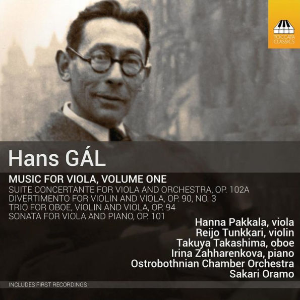 Hans G¿¿l: Music for Viola, Vol. 1