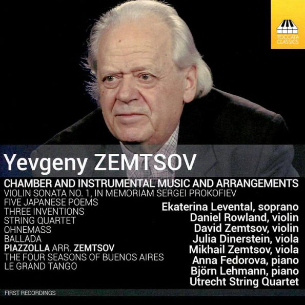 Yevgeny Zemtsov: Chamber and Instrumental Music and Arrangements