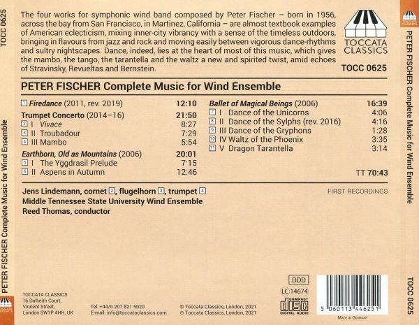 Peter Fischer: Complete Music for Wind Ensemble