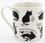 Alternative view 2 of Cattitude Mug 12 oz