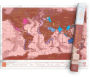 Alternative view 2 of Scratch Map - Rose Gold