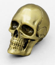 Gold Skull Bottle Opener