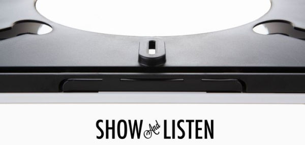 Show & Listen White Record Frame