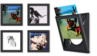 Title: Show & Listen Black Record Frame - Four Pack